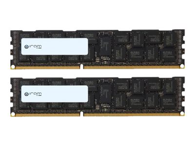 Mushkin iRAM - DDR3 - kit - 32 GB: 2 x 16 GB - DIMM 240-PIN - 1866 MHz / PC3-14900 - CL13 - 1.5 V - registriert - ECC - für Apple Mac Pro (Ende 2013)