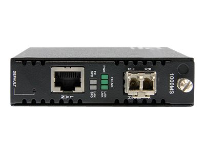 StarTech.com OAM Gigabit Ethernet Multimode LWL / Glasfaser LC Medienkonverter bis 550m