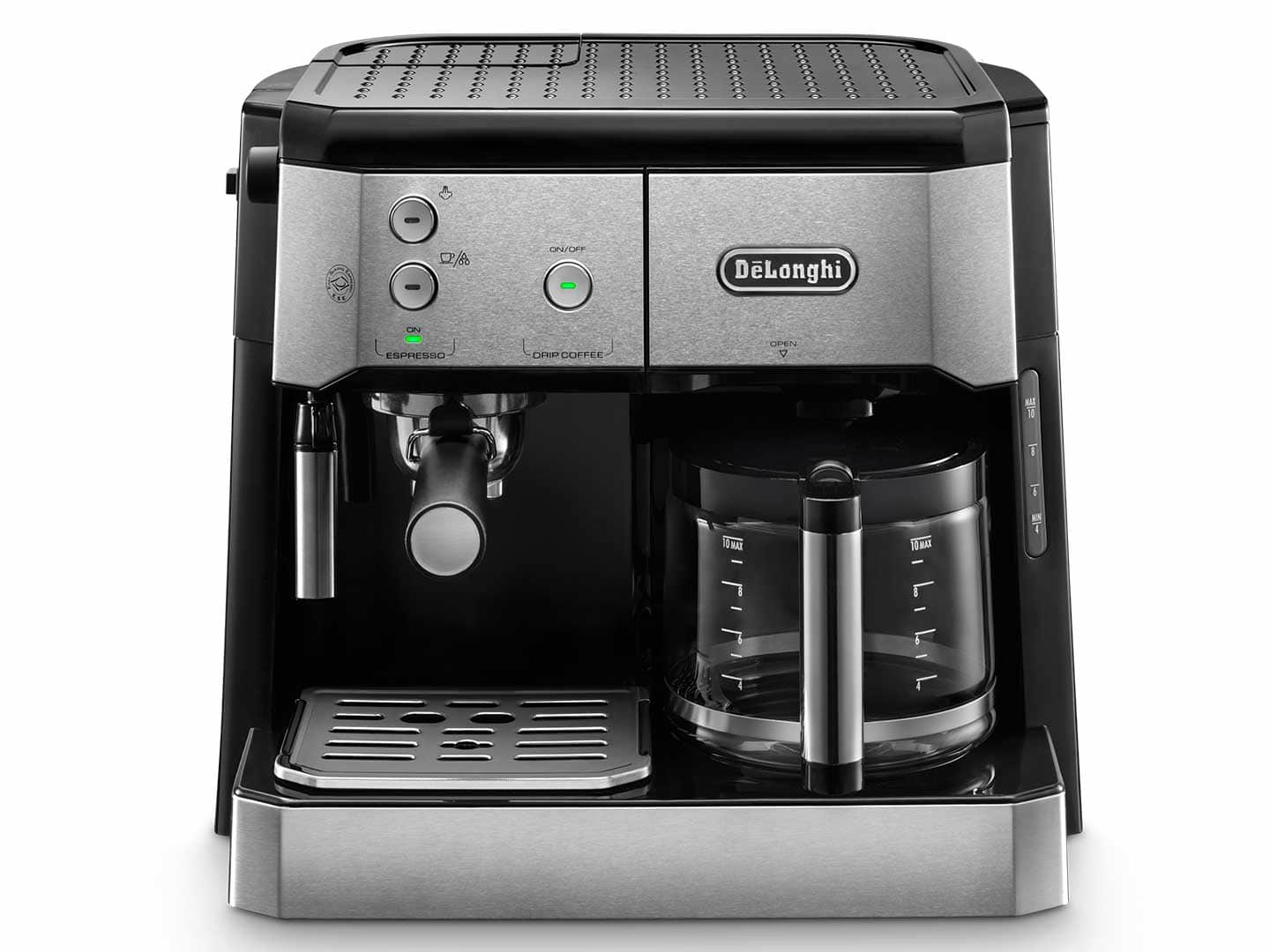 De Longhi BCO421.S - Kaffeemaschine mit Filterkaffeefunktion und Cappuccinatore