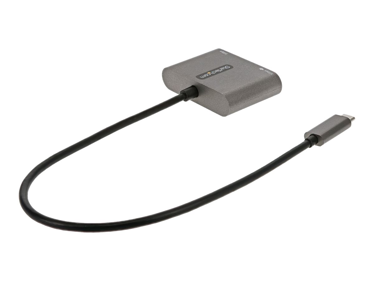 StarTech.com USB-C Multiport Adapter, USB-C auf HDMI 4K Anschluss, 100W PD, USB 3.0 Hub 5Gbit/s (1xTyp-C/ 1xA)