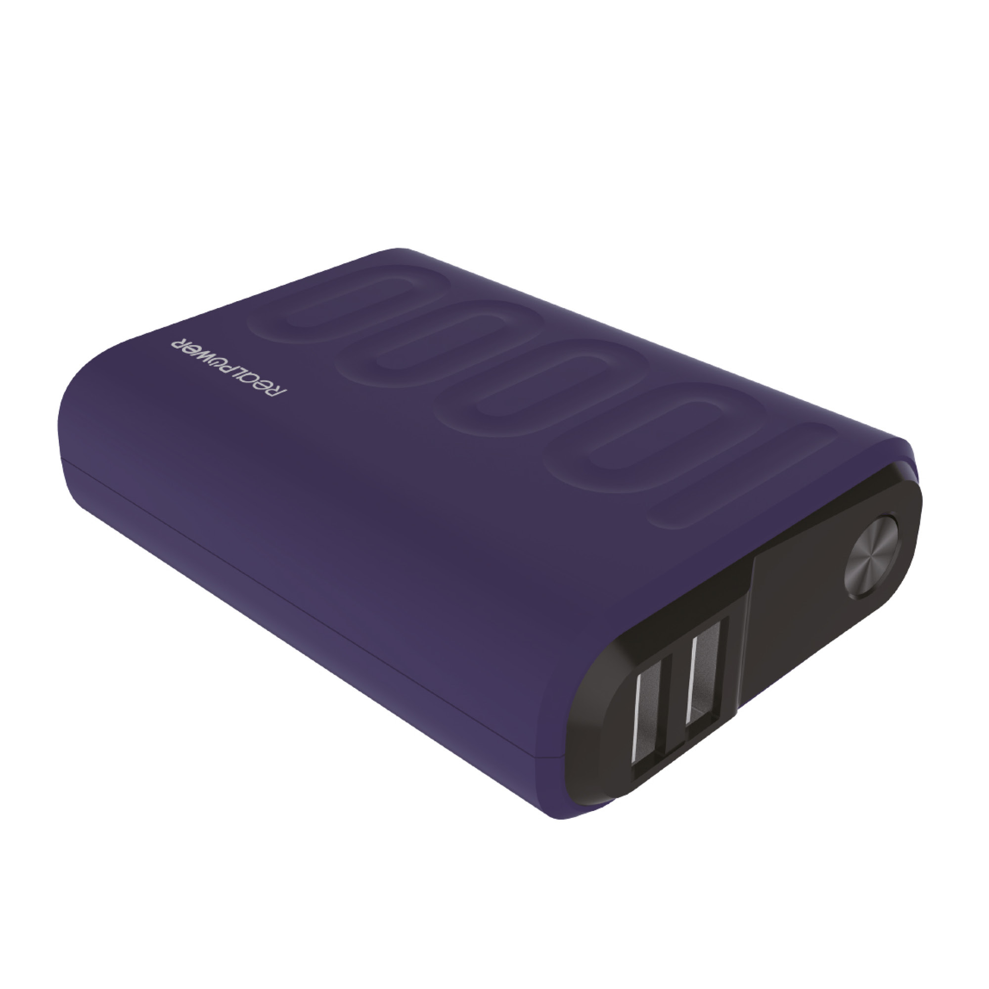 RealPower PB-10000PD - Navy - Universal - Rechteck - 10000 mAh - USB - 5 - 9 - 12 V