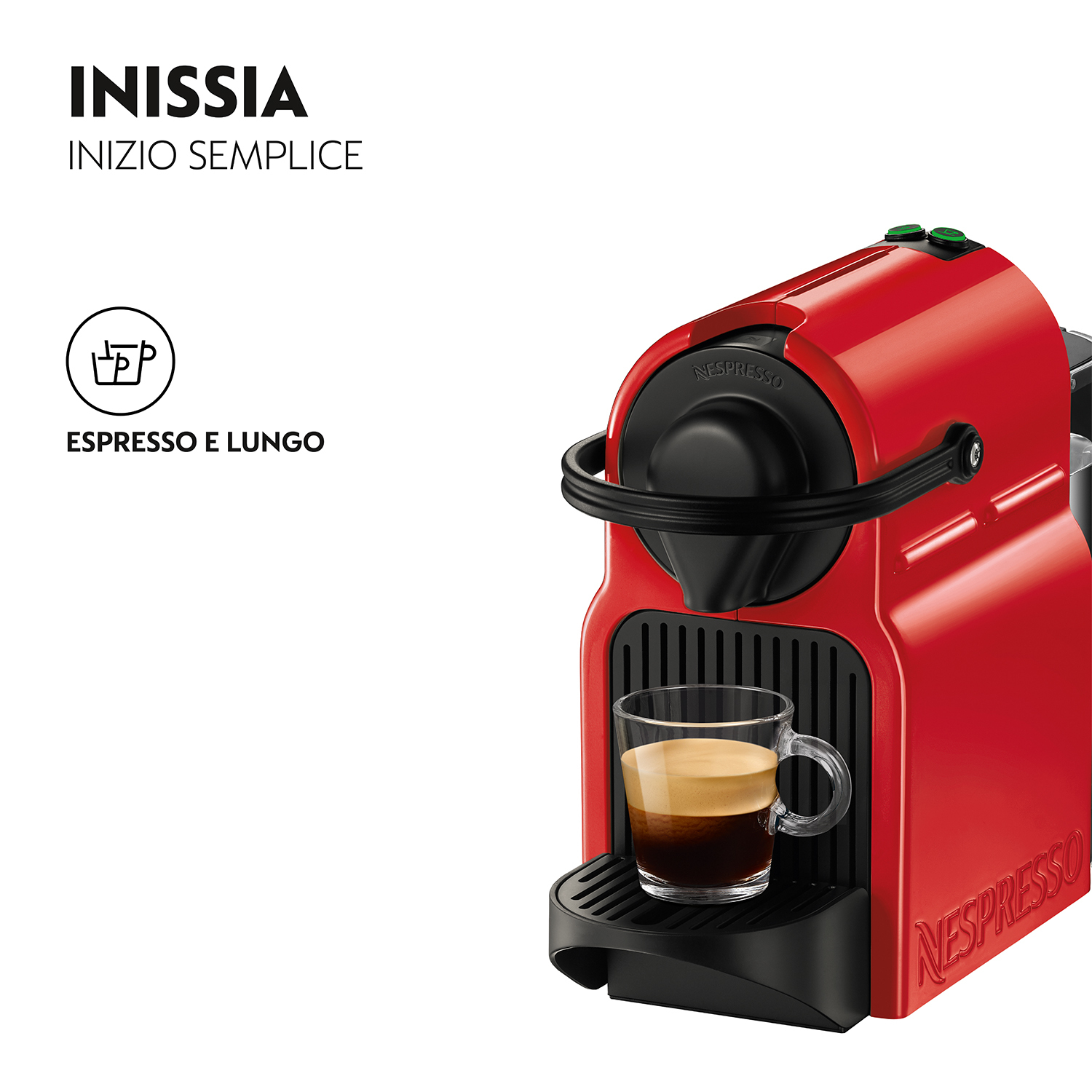 Krups Nespresso Inissia XN100510 - Kaffeemaschine