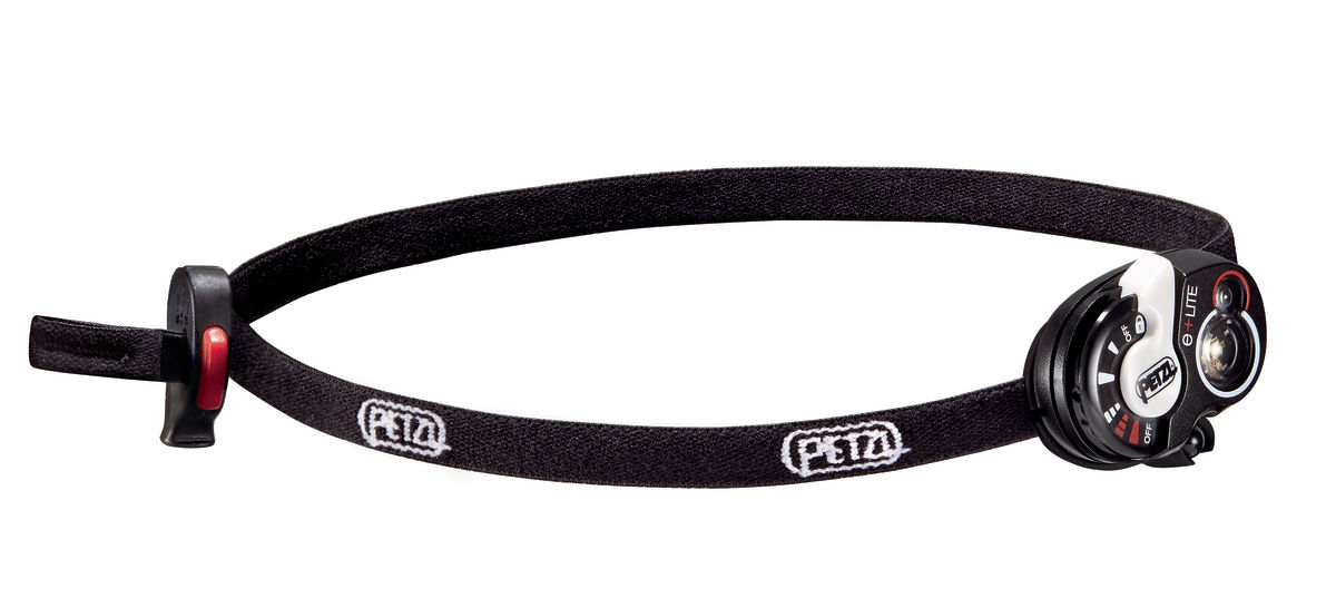 Petzl e+LITE - Stirnband-Taschenlampe - Schwarz - Weiß - 1 m - IPX7 - -30 - 60 °C - CE