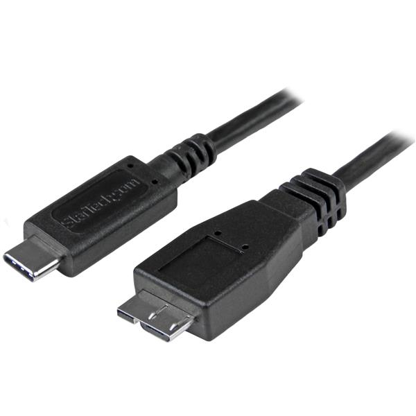 StarTech.com 1m USB 3.1 USB-C auf USB Micro B Kabel - USB 3.1 Typ C zu Micro-B Anschlusskabel - USB-Kabel - USB-C (M)