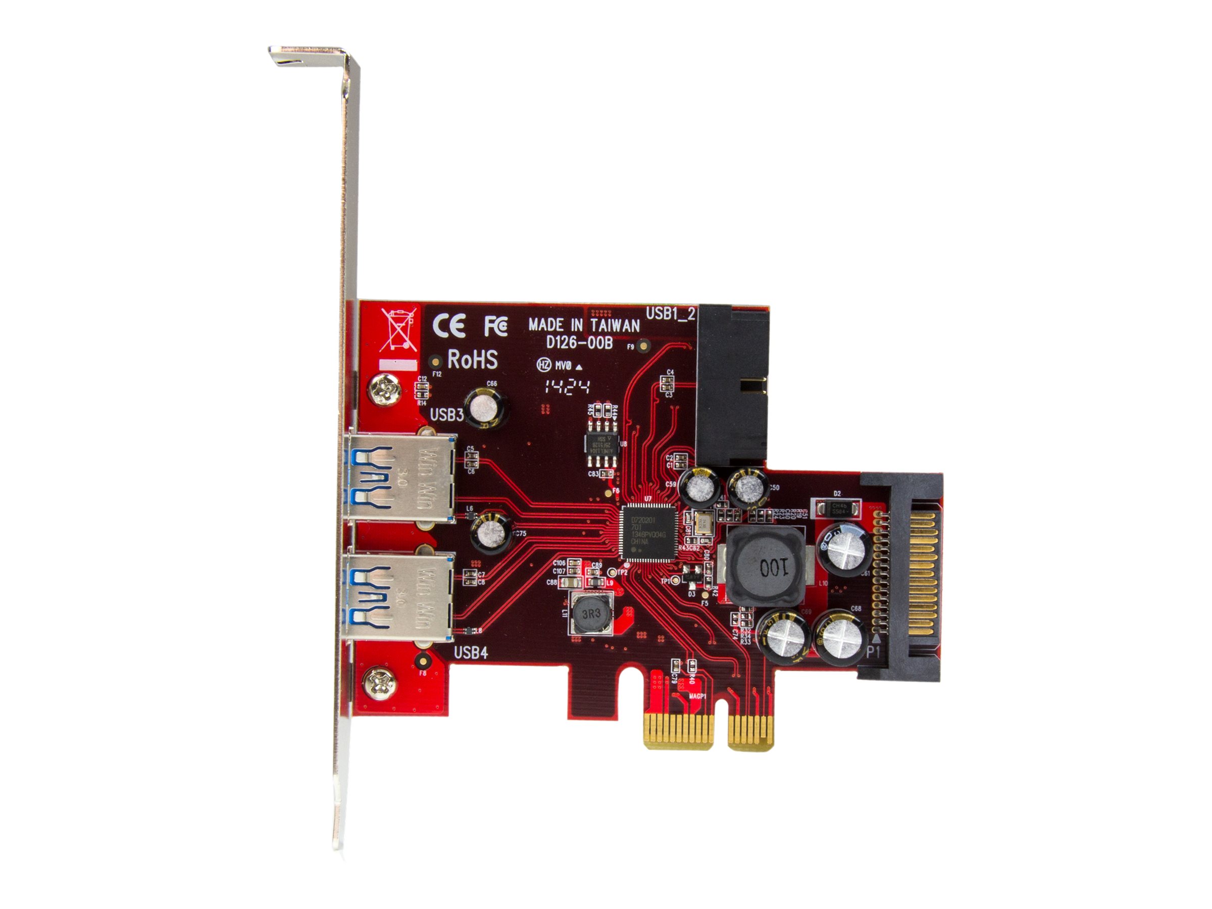 StarTech.com 4 Port USB 3.0 PCI Express-Karte