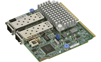 Supermicro AOC-MTGN-I2SM - PCIe - SFP+ - Männlich - Niedriges Profil - Grün - Server