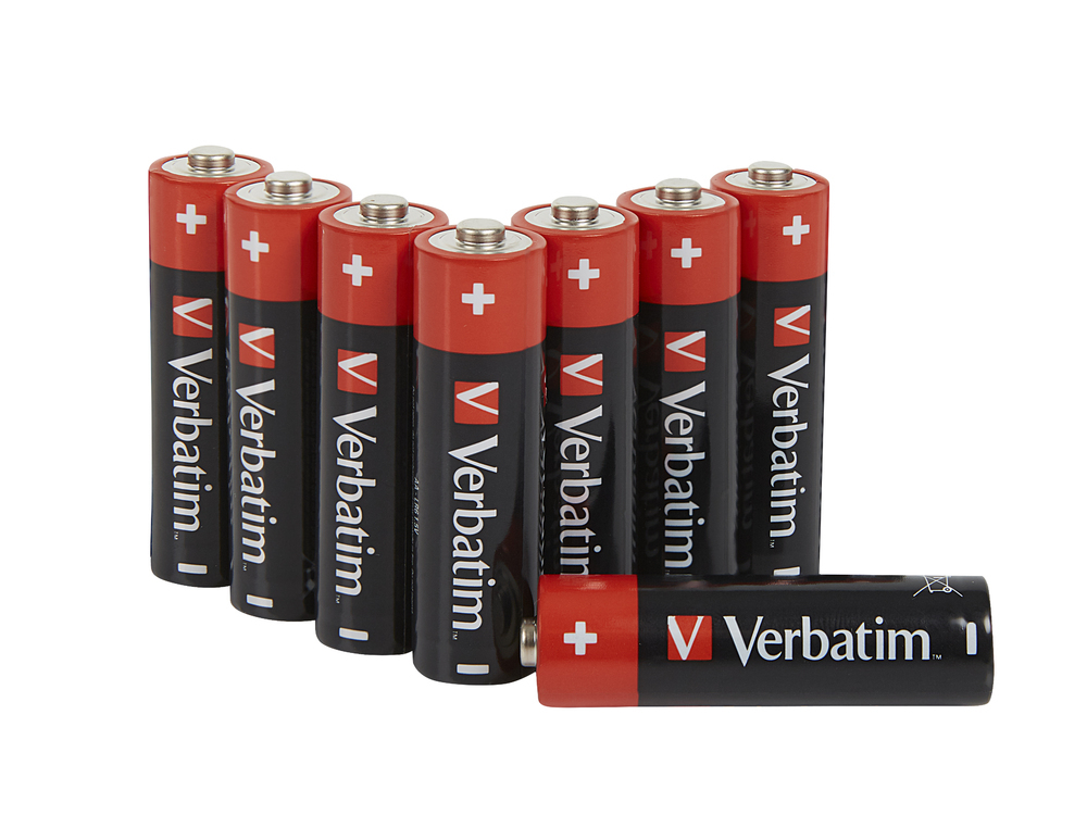 Verbatim 49503 - Einwegbatterie - AA - 1,5 V - 8 Stück(e) - -18 - 50 °C - 50,5 mm