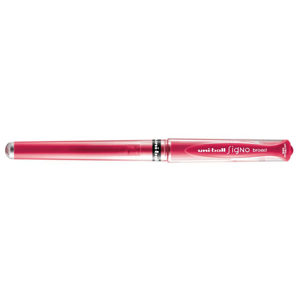 Uni-Ball Signo - Stick Pen - Rot - Rot - Kunststoff - Beidhändig - 1 Stück(e)