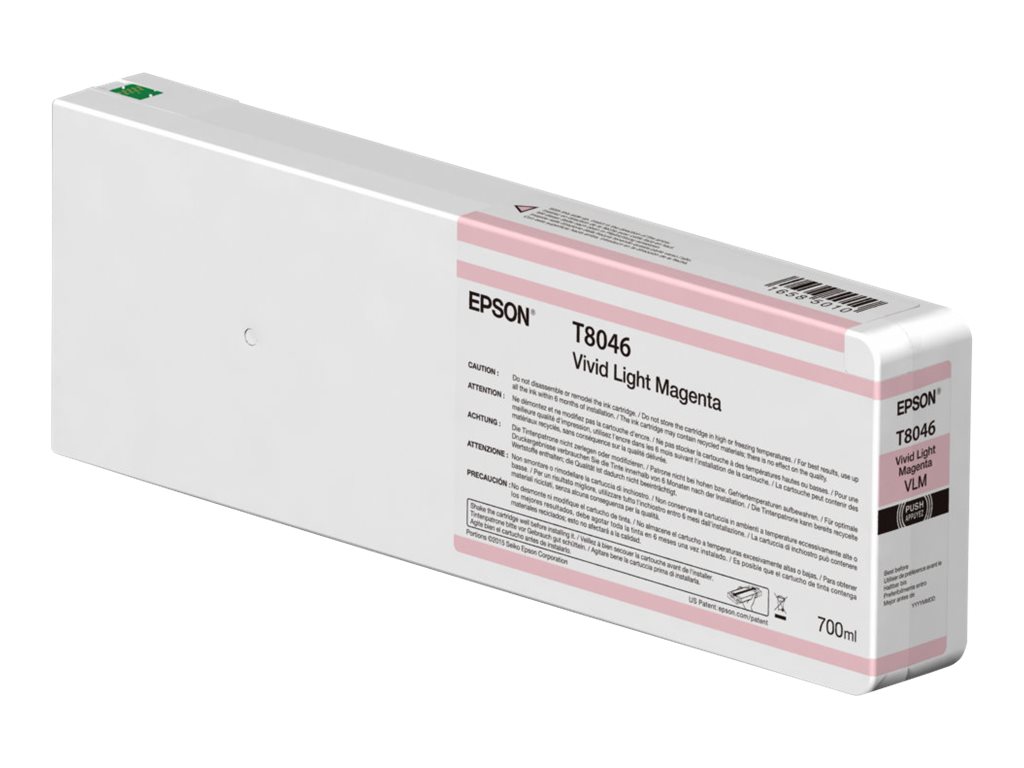 Epson T8046 - 700 ml - Vivid Light Magenta - Original