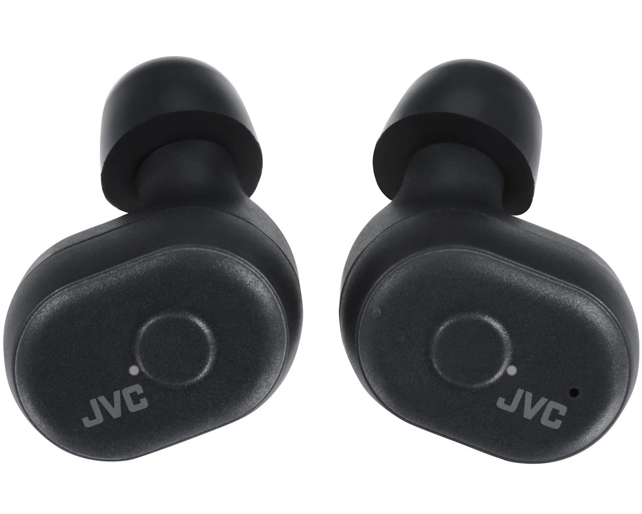 JVC HA-A10T - Kopfhörer - im Ohr - Anrufe & Musik - Schwarz - Binaural - Spritzwassergeschützt - Wasserfest