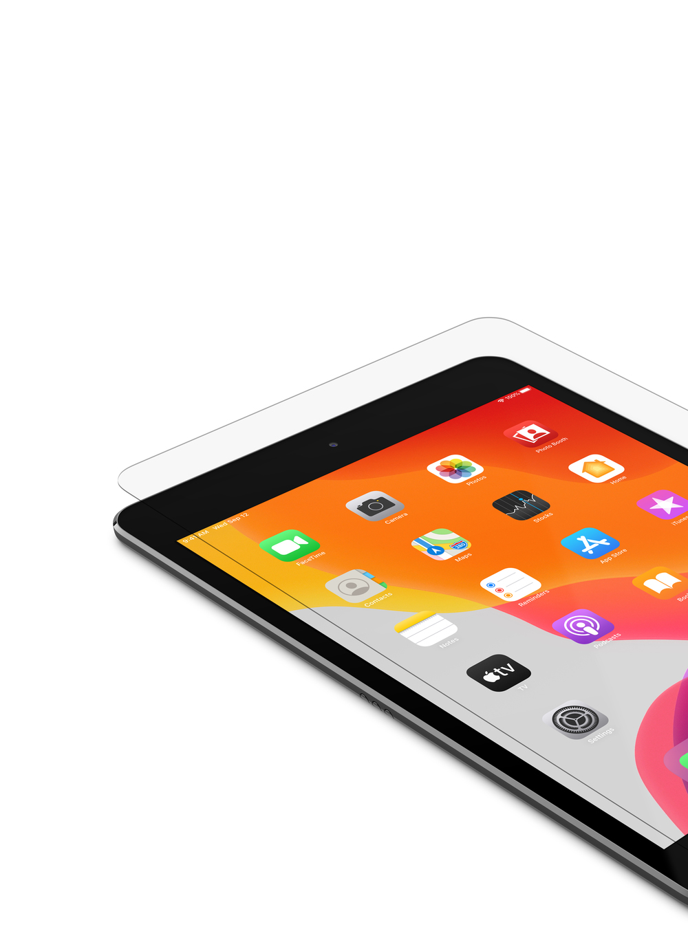 Belkin Bildschirmschutz für Tablet - Glas - für Apple 10.2-inch iPad (7. Generation, 8. Generation, 9. Generation)