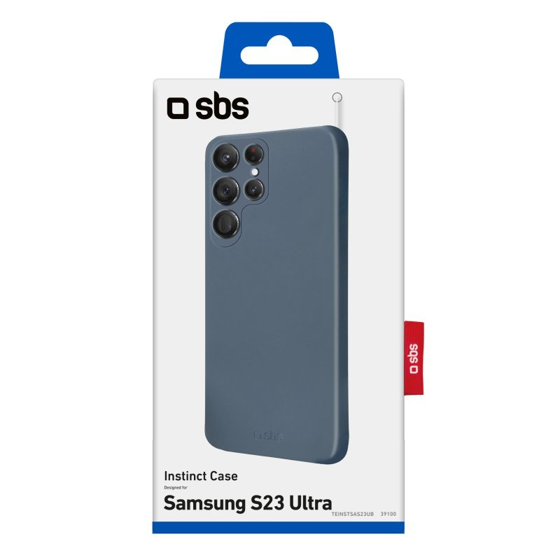 SBS Cover Instinct für Samsung Galaxy S23 Ultra blau
