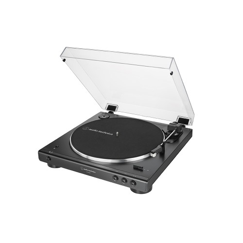 Audio-Technica AT-LP60XBT - Audio-Plattenspieler mit Riemenantrieb - Vollautomatisch - Schwarz - Aluminium - 33 1/3,45 RPM - 33 1/3,45 RPM