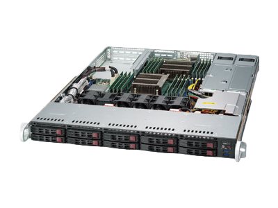 Supermicro SuperServer 1028R-WTNRT - Server - Rack-Montage - 1U - zweiweg - keine CPU - RAM 0 GB - SATA - Hot-Swap 6.4 cm (2.5")