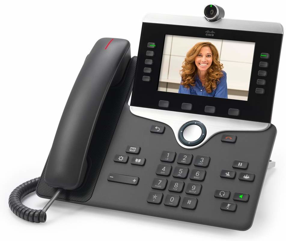 Cisco IP Phone 8845 - IP-Videotelefon - mit Digitalkamera, Bluetooth-Schnittstelle