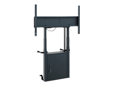 Hagor Aufstellung - motorisiert - für Videokonferenzsystem - verriegelbar - Schwarz - Bildschirmgröße: 139.7 cm (55")