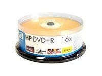 CMC Magnetics HP - 25 x DVD+R - 4.7 GB 16x - Spindel