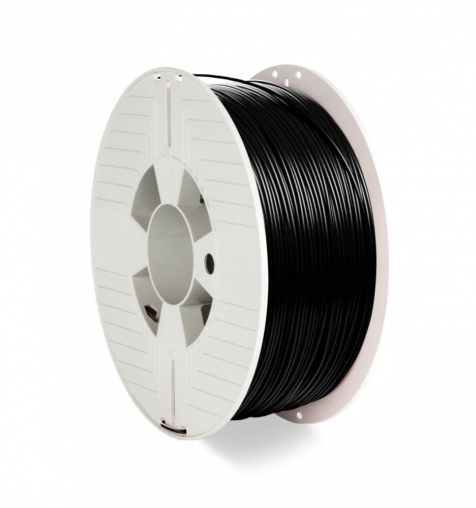 Verbatim Schwarz, RAL 9017 - 1 kg - 335 m - PLA-Filament (3D)