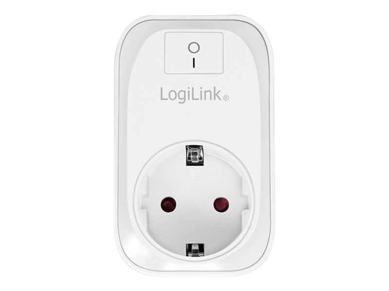 LogiLink EC0007 - Smart-Stecker - kabellos - 433.92 MHz - weiß (Packung mit 3)