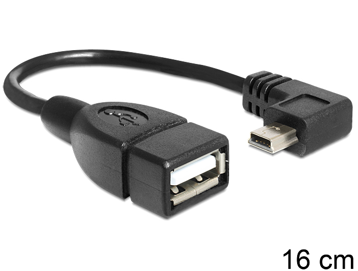 Delock USB-Kabel - Mini-USB, Typ B (M) bis USB (W)