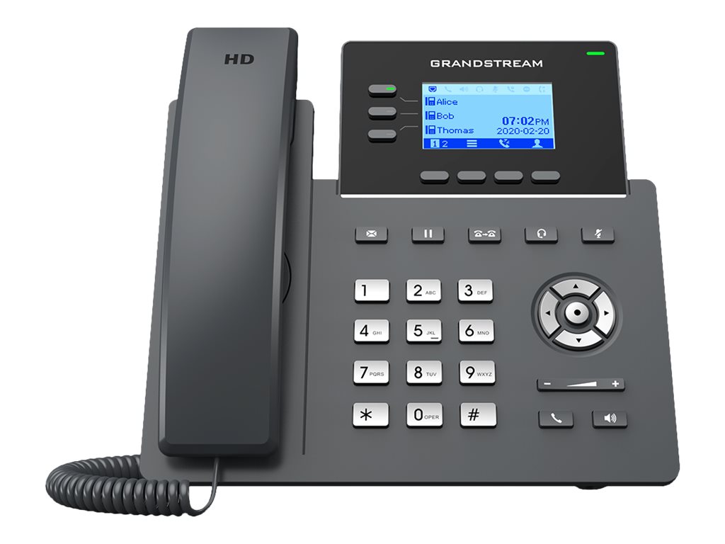 Grandstream GRP2603 - VoIP-Telefon - fünfwegig Anruffunktion
