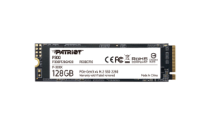 PATRIOT P300 - SSD - 128 GB - intern - M.2 2280 - PCIe 3.0 x4 (NVMe)