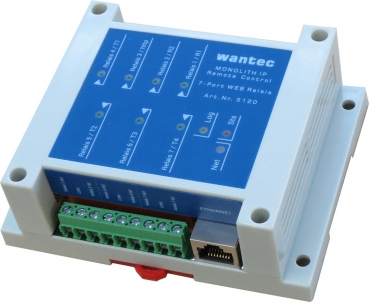 WANTEC MONOLITH 7-Port Remotecontrol - Weiß - Wantec
