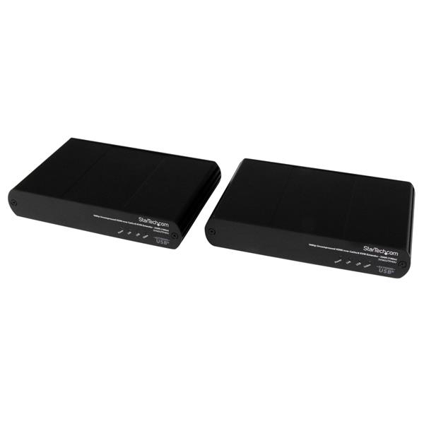 StarTech.com USB HDMI über Cat5e / 6 KVM Konsolen Extender mit 1080p unkomprimiertem Video