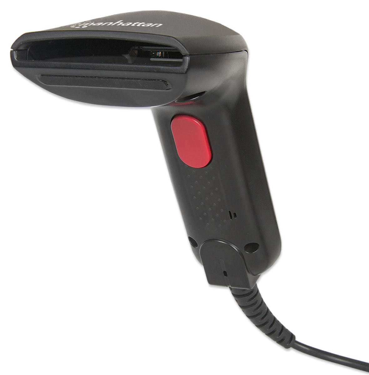 Manhattan Contact CCD Handheld Barcode Scanner, USB, 60mm Scan Width, Cable 152cm, Max Ambient Light 5,000 lux (sunlight)