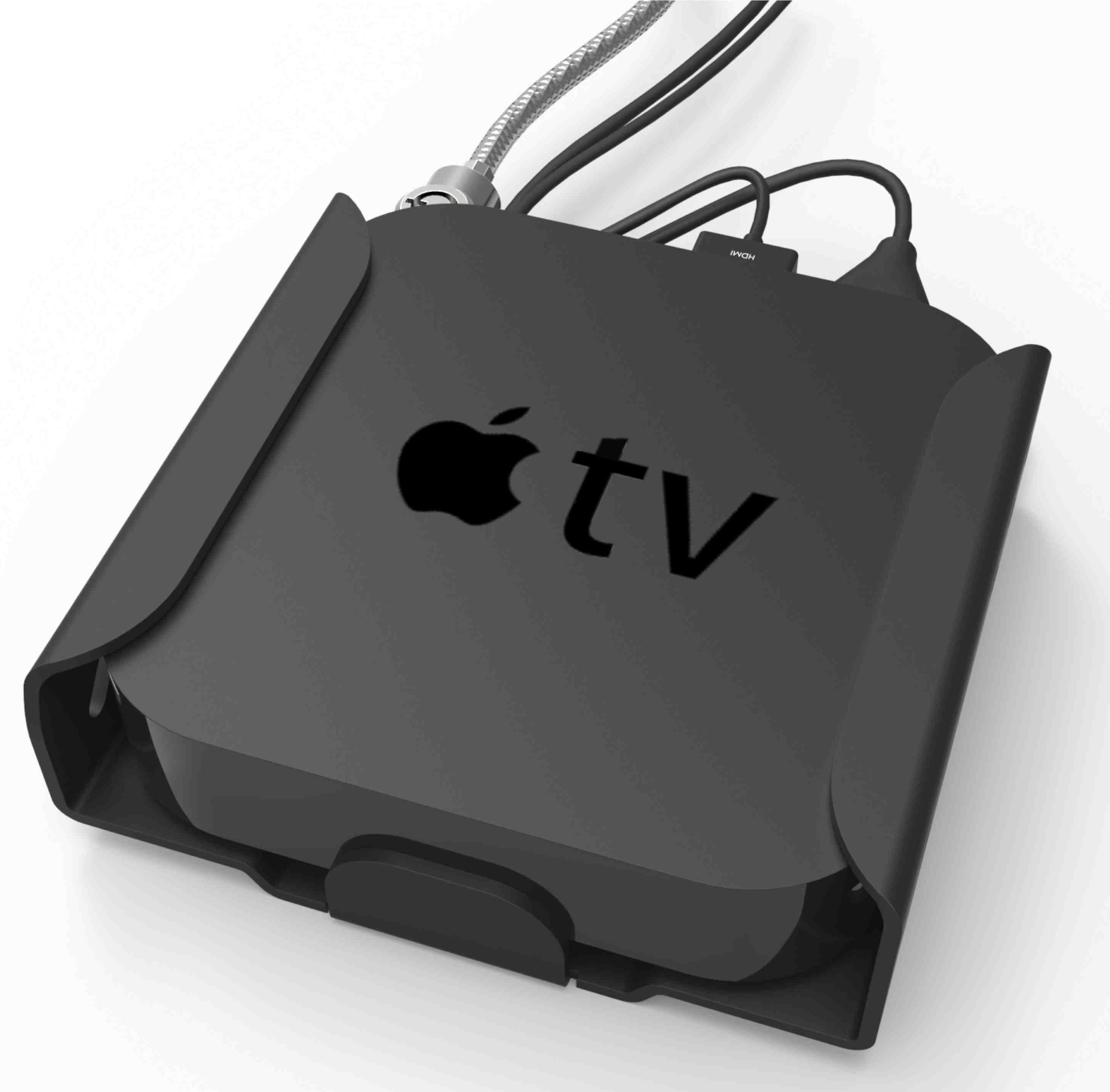 Compulocks Apple TV 5th / 4th Gen Security Mount - Befestigungskit (Sicherheitsklammer, Verriegelungskopf)