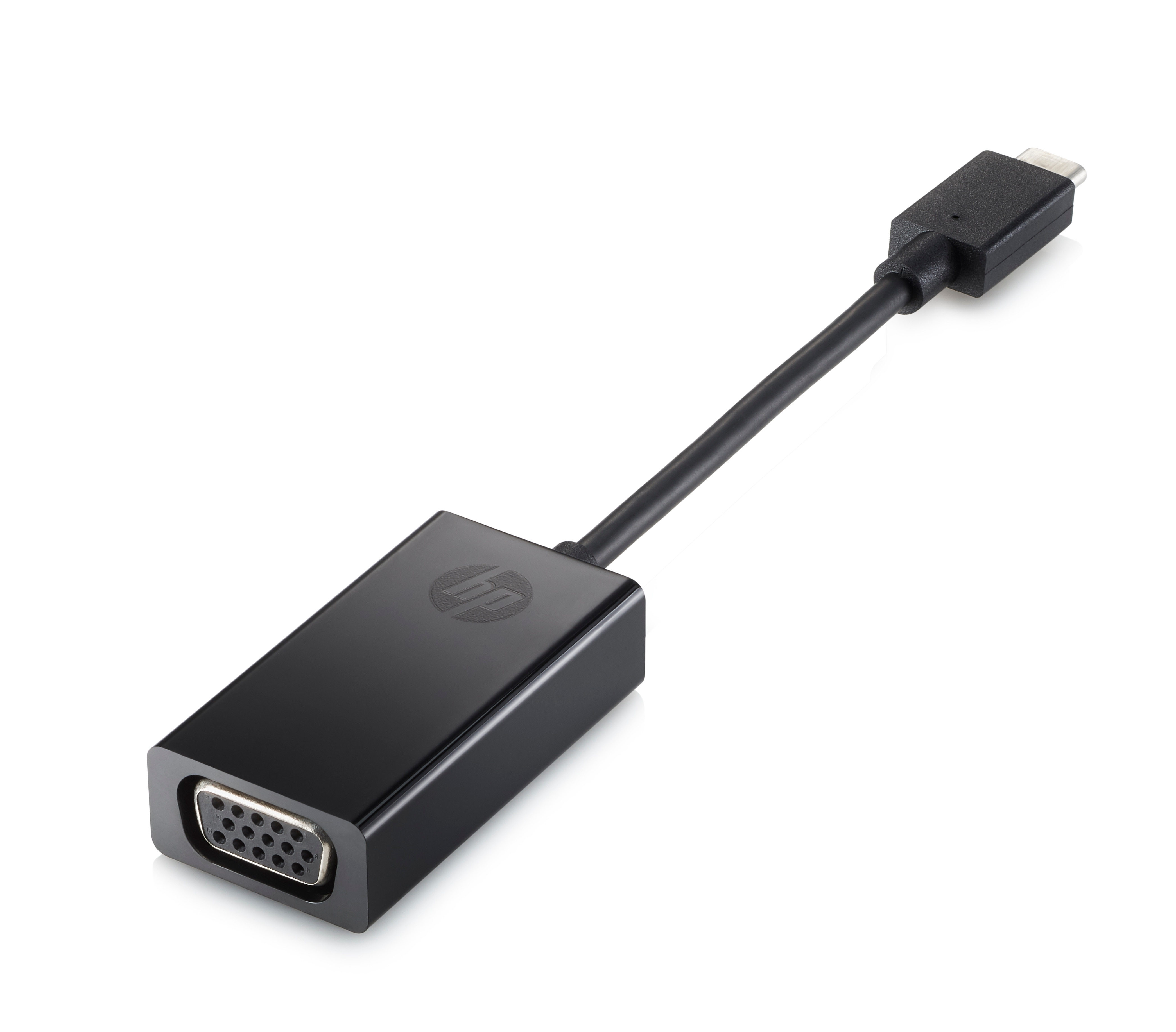HP  Externer Videoadapter - USB-C - D-Sub - Schwarz