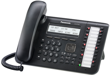Panasonic KX-DT543 - Digitaltelefon - Schwarz