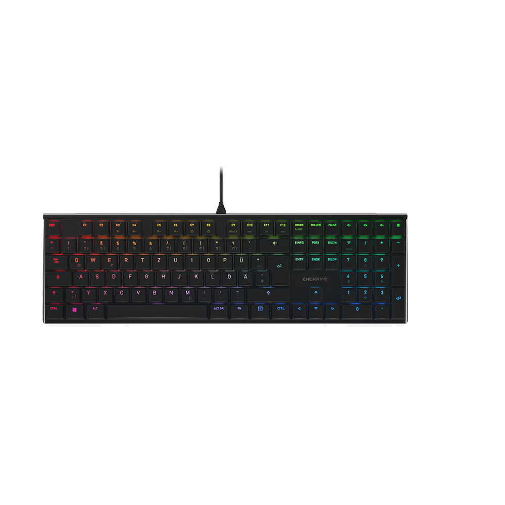 Cherry MX 10.0N RGB - Tastatur - Hintergrundbeleuchtung