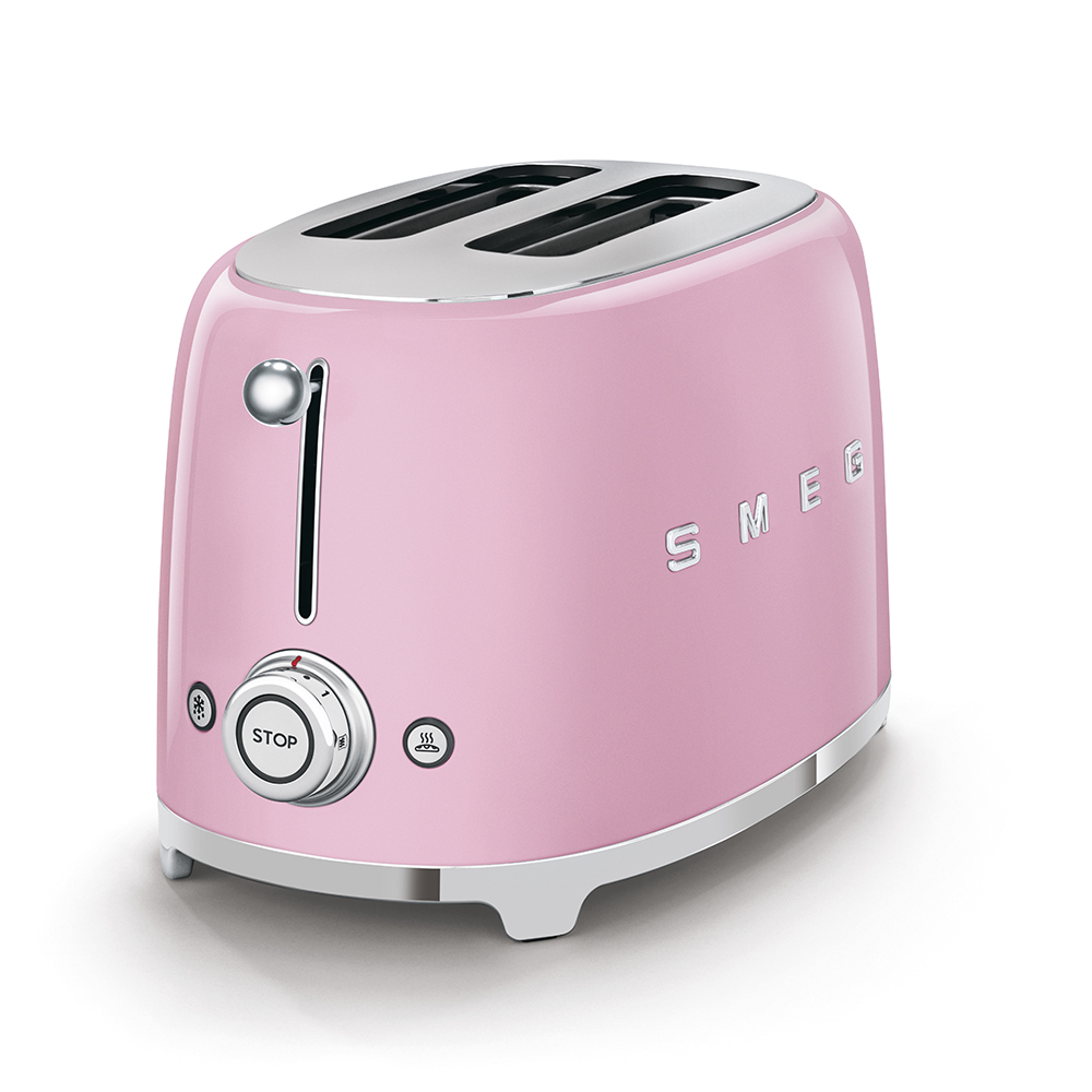 SMEG 50's Style TSF01PKEU - Toaster - 2 Scheibe