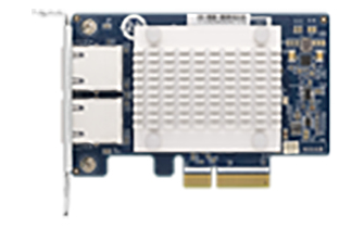 QNAP QXG-5G2T-111C - Netzwerkadapter - PCIe 3.0 x2 Low-Profile