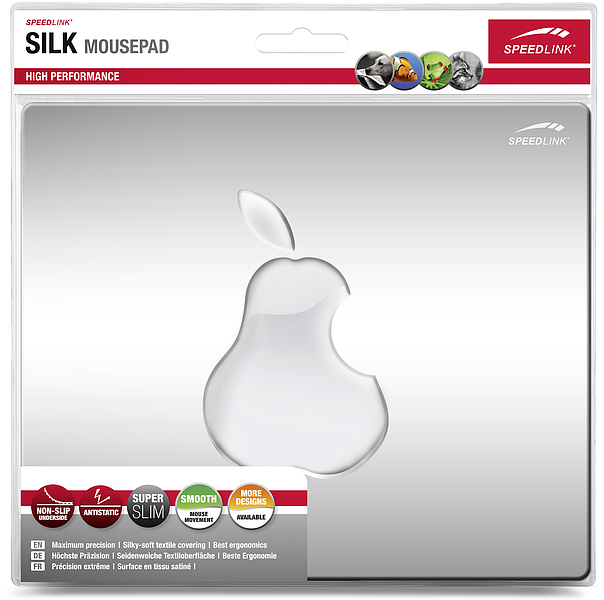 SPEEDLINK Silk-Mousepad Pear - Mauspad