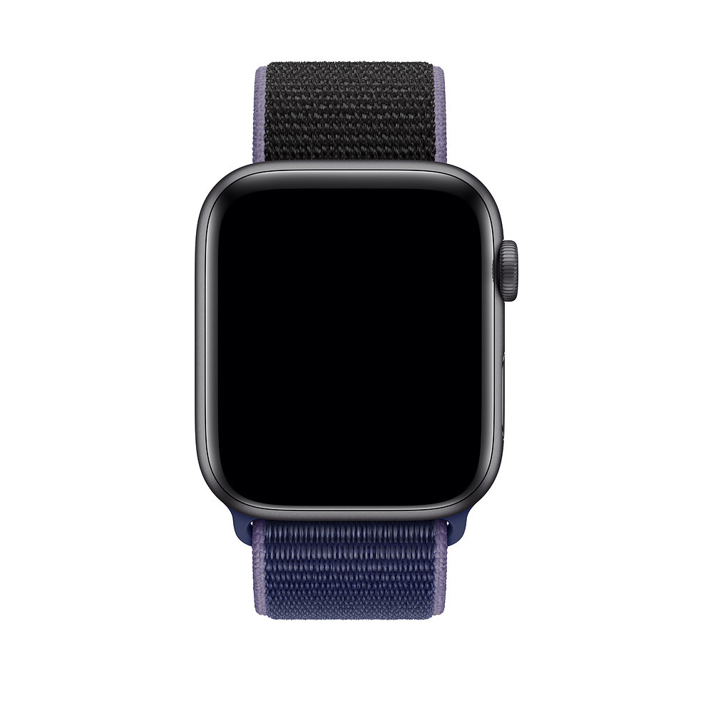Apple 44mm Sport Loop - Uhrarmband für Smartwatch - Normalgröße - Mitternachtsblau - für Watch (42 mm, 44 mm, 45 mm, 49 mm)