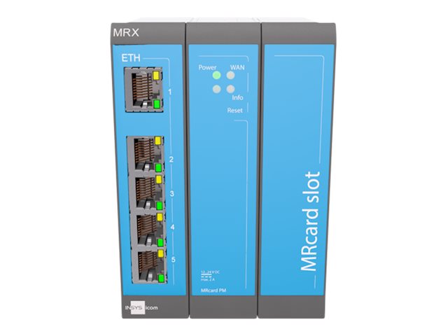 Insys icom MRX MRX3 LAN - Router - 5-Port-Switch