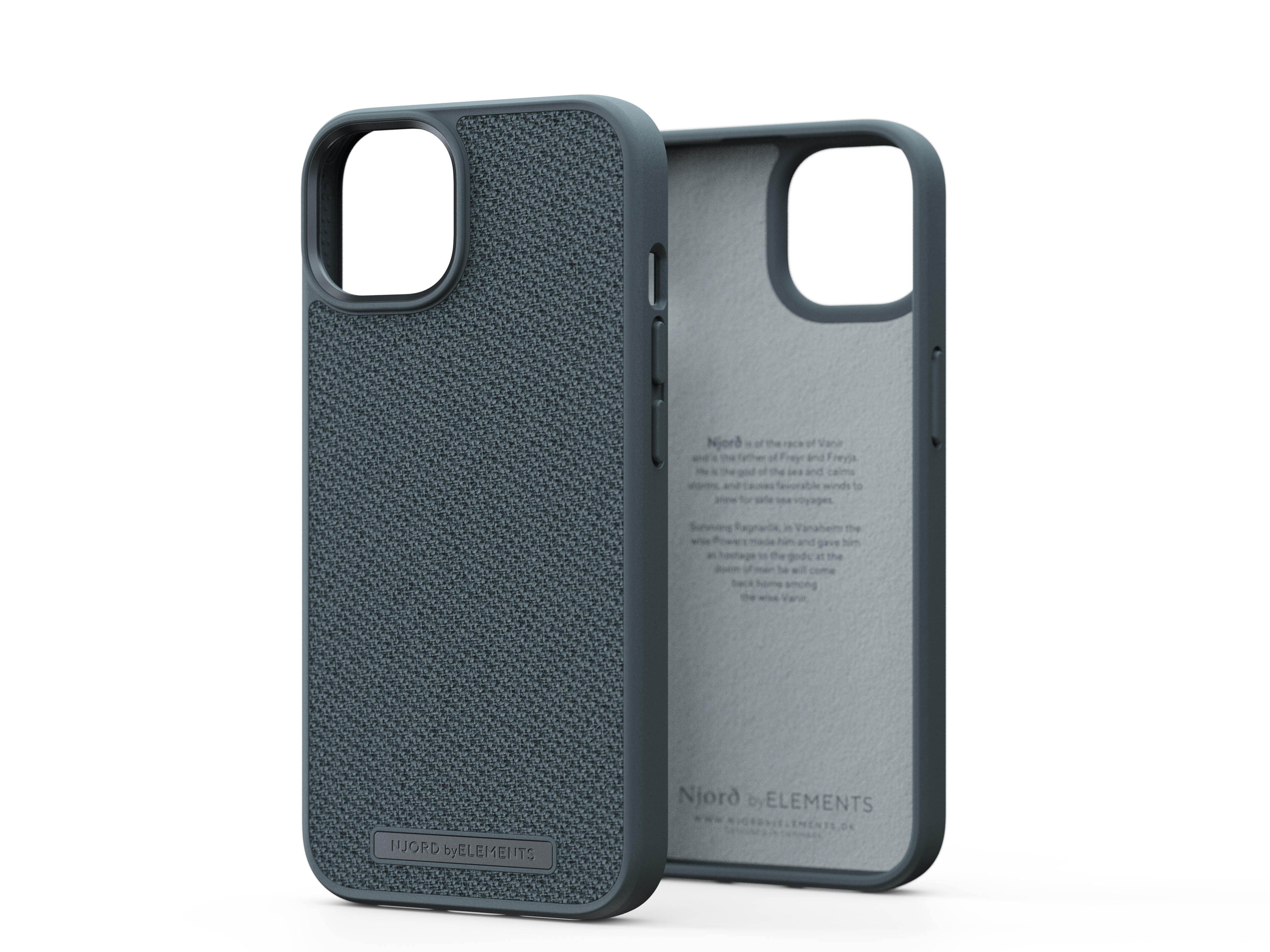 Njord Tonal Case iPhone 14 6.1 Dark Grey