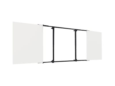 Optoma Montagekomponente - für interaktives flaches Paneel - Stahl, Aluminiumrahmen - Bildschirmgröße: 218.4 cm (86")