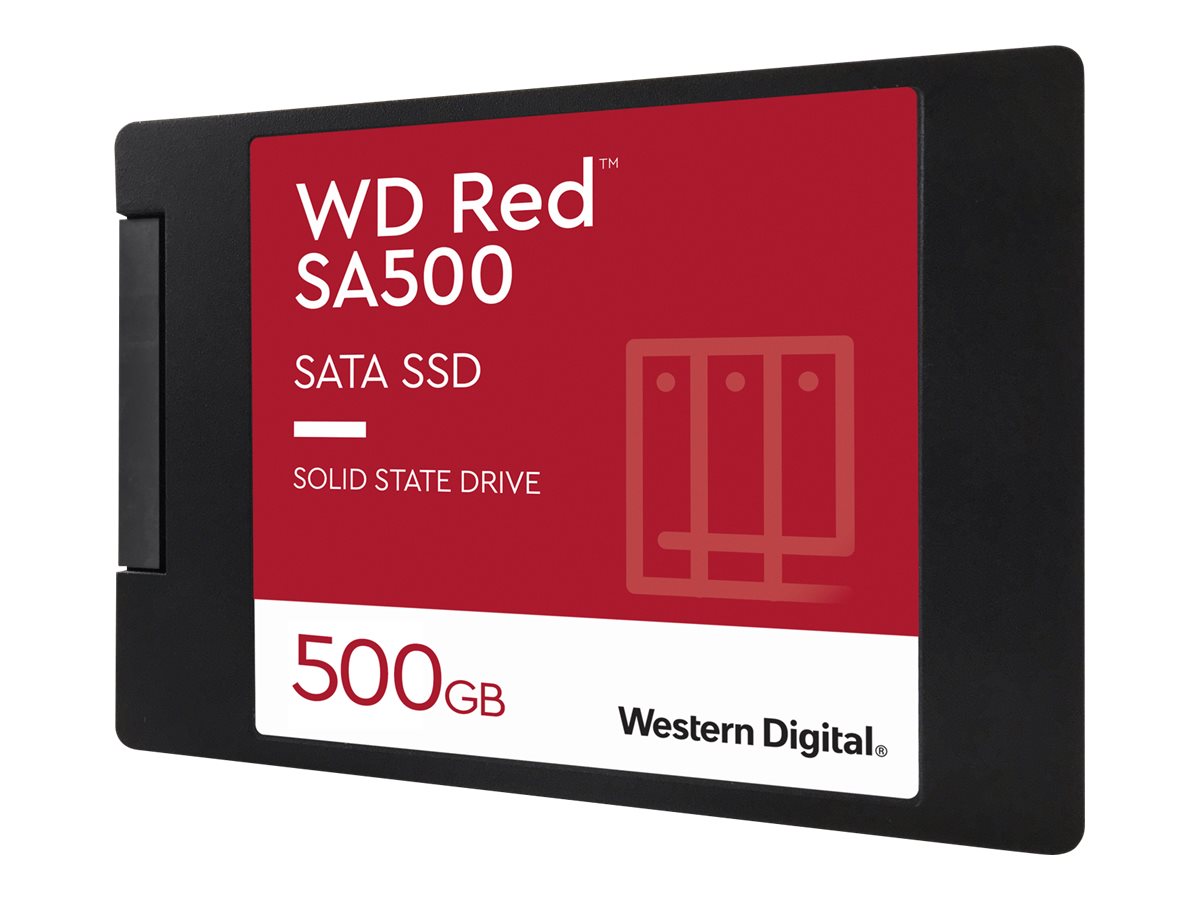 WD Red SA500 WDS500G1R0A - SSD - 500 GB - intern - 2.5" (6.4 cm)