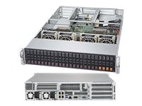 Supermicro SuperServer 2028U-E1CNR4T+ - Server - Rack-Montage - 2U - zweiweg - keine CPU - RAM 0 GB - PCI Express - Hot-Swap 6.4 cm (2.5")