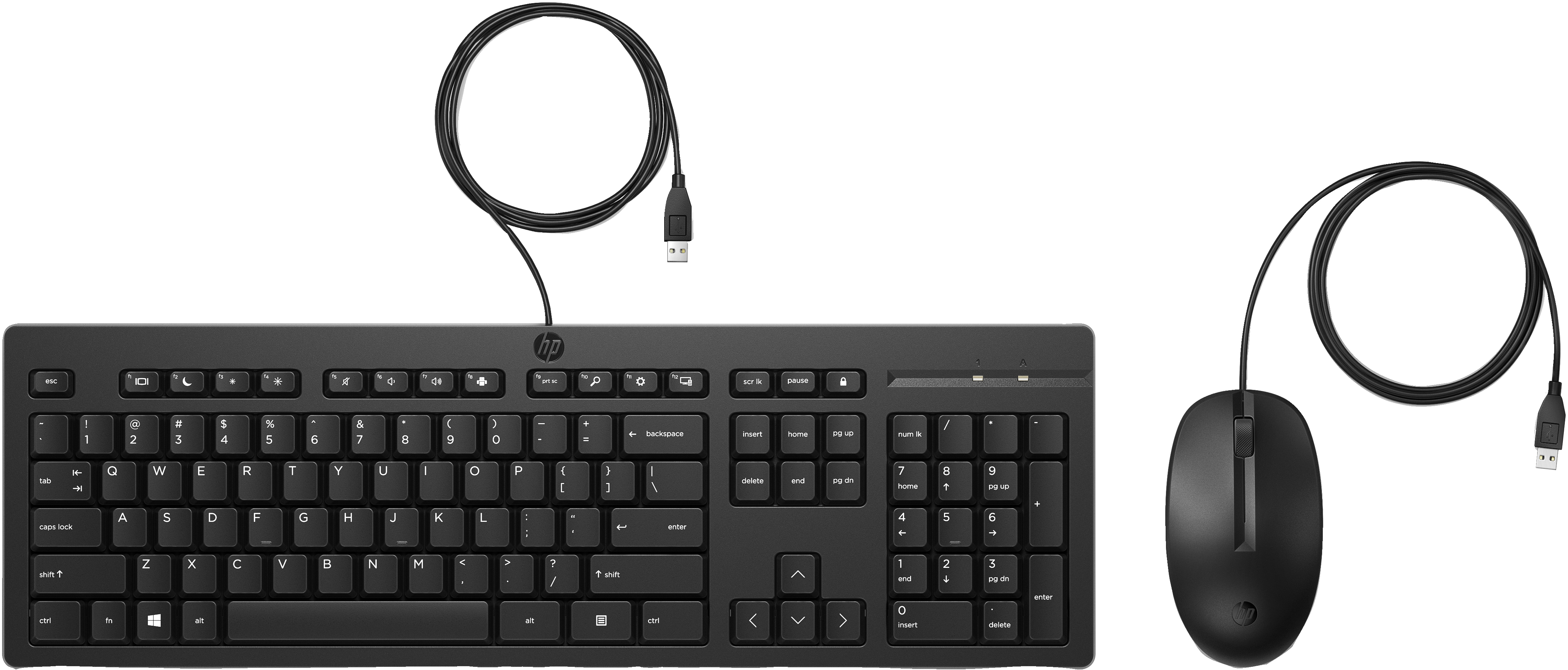 HP 225 - Tastatur-und-Maus-Set - USB - QWERTY