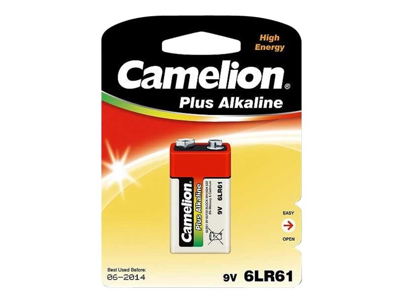 Camelion Plus Alkaline 6LF22-BP1 - Batterie 9V