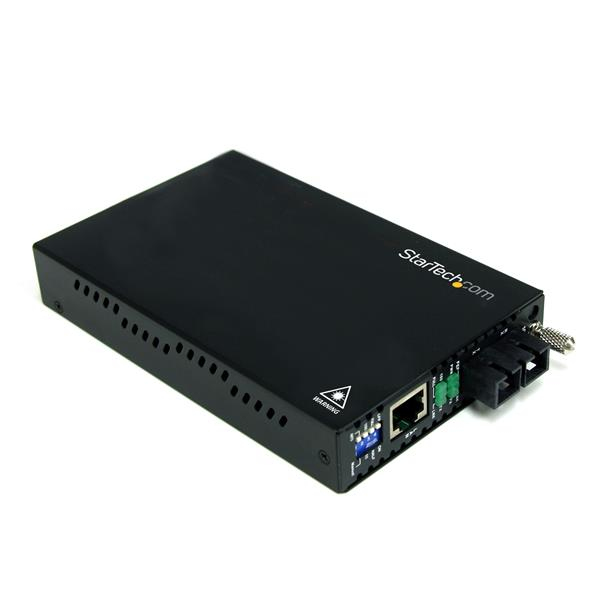 StarTech.com LWL / Glasfaser 10/100 Mbit/s Ethernet SC Medienkonverter 2 km