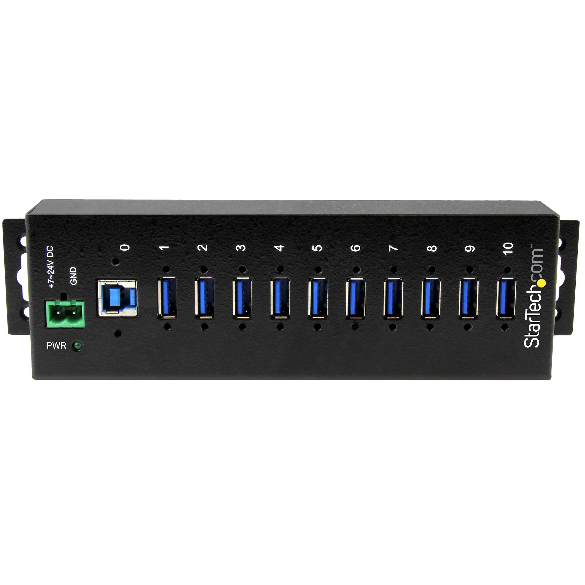 StarTech.com 10 Port Industrieller USB 3.0 Hub