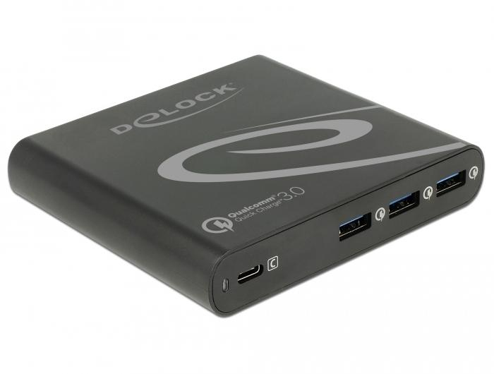 Delock USB Charger - Netzteil - Wechselstrom 100-240 V