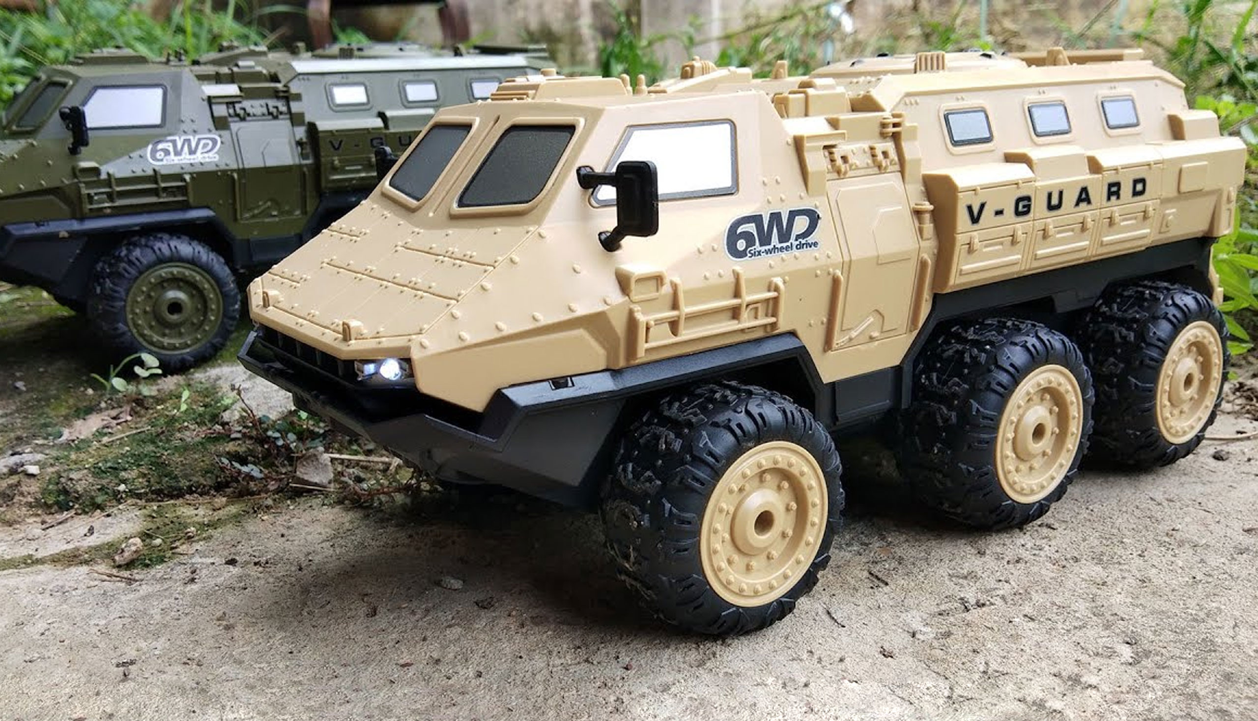 Amewi V-Guard Armored Vehicle 6WD 1:16 RTR - 1:16 - 8 Jahr(e) - 1500 mAh - 728 g