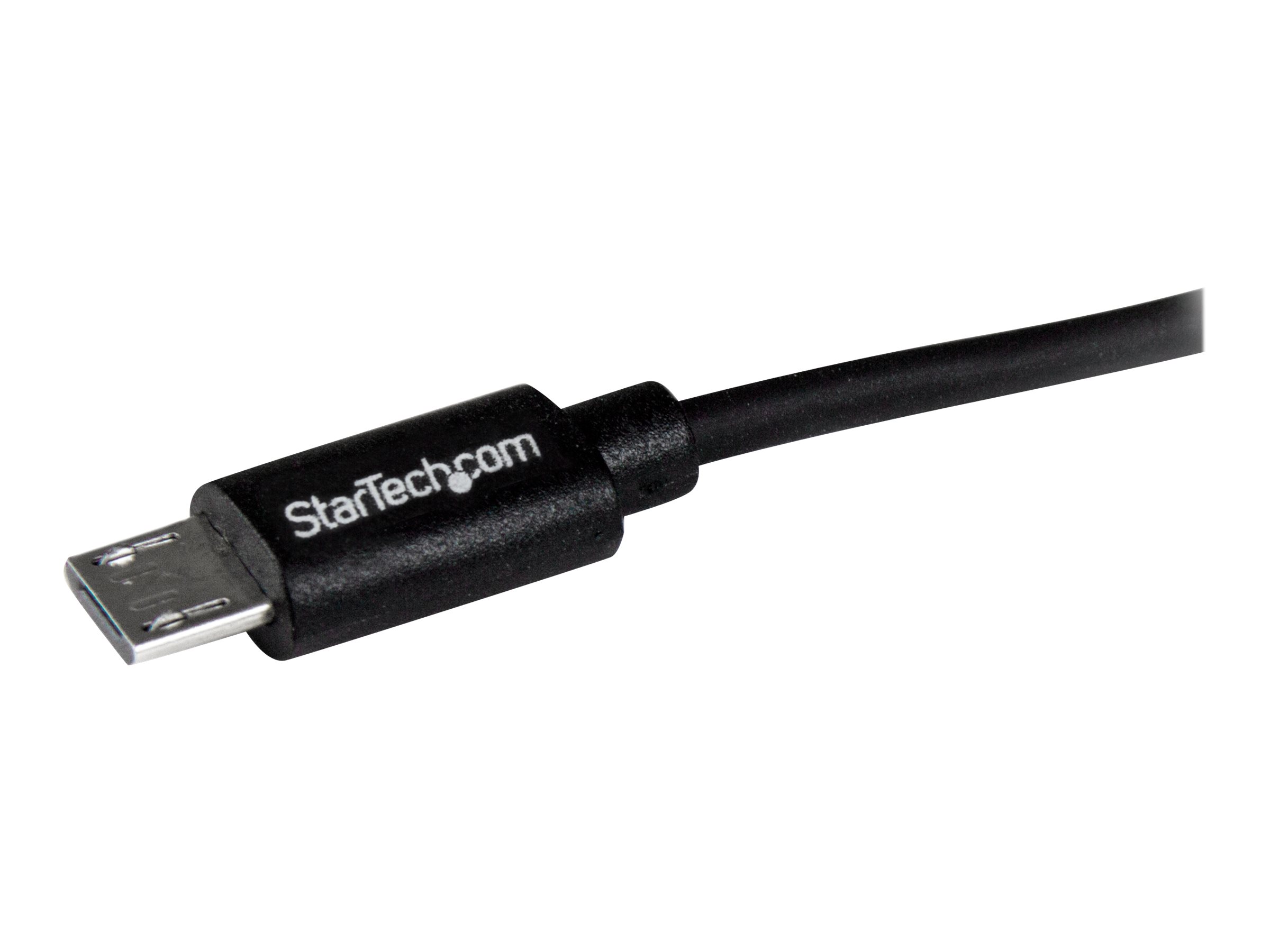 StarTech.com Dual USB KFZ-Ladegerät mit Micro USB Kabel und USB 2.0 - 21 Watt / 4.2 A - 2-fach Tablet Auto-Ladegerät - Auto-Netzteil - 21 Watt - 4.2 A - 2 Ausgabeanschlussstellen (USB, Micro-USB Typ B)