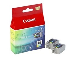 Canon BCI-16 - 2er-Pack - Gelb, Cyan, Magenta